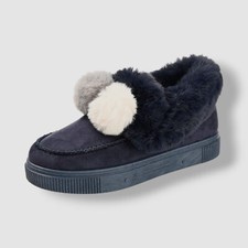 Journee Collection Women's Blue Navy Sunset Slippers Shoes Size 7.5
