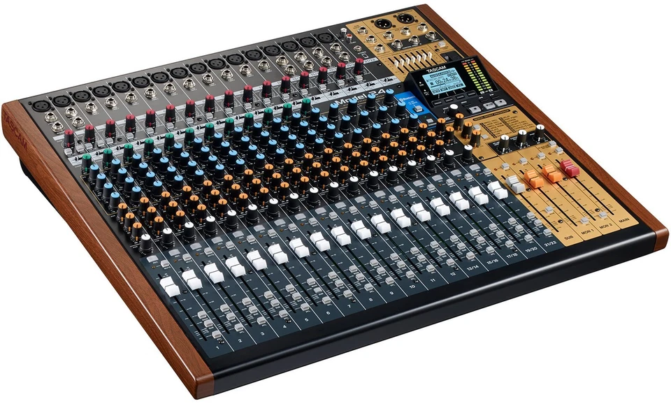Tascam Model 24 Multi-Track Live Recording Console 24-Track Mixer Model24 Japan - Image 4 of 4