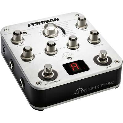 【ジャンク】FISHMAN AURA SPECTRUM DI Fishman Aura Spectrum DI Imaging Preamp Pedal / Direct Box w/ 128