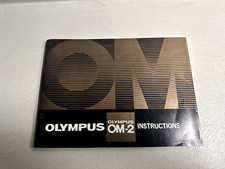 Olympus OM-2 * Instructions (Anglais) * Olympus