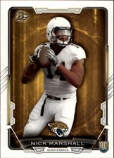 2015 Bowman #R109 Nick Marshall  RC-Rookie Jaguars