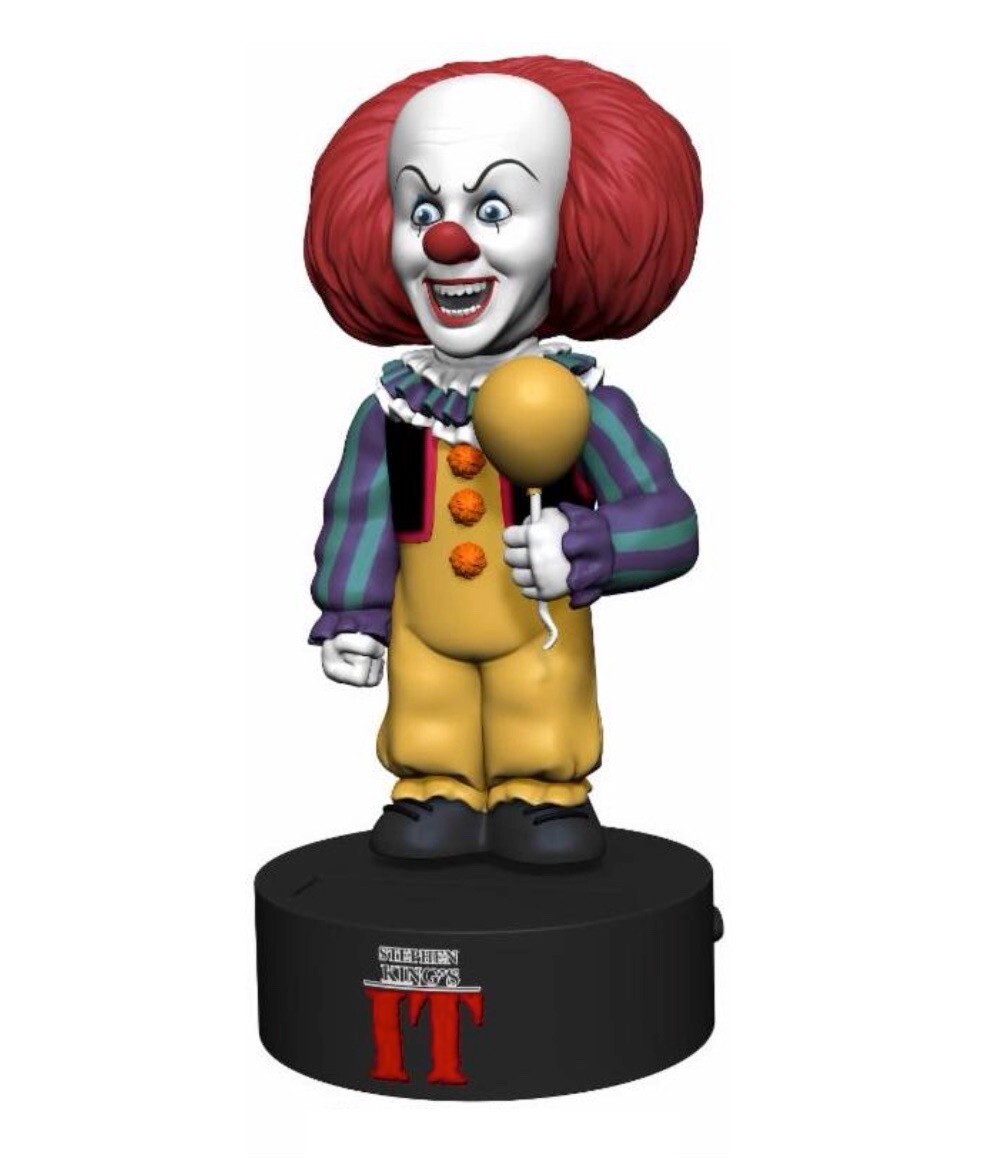 IT 1990 Pennywise Body Knocker 6.5"" Horror Statue Action Figure - Official NECA