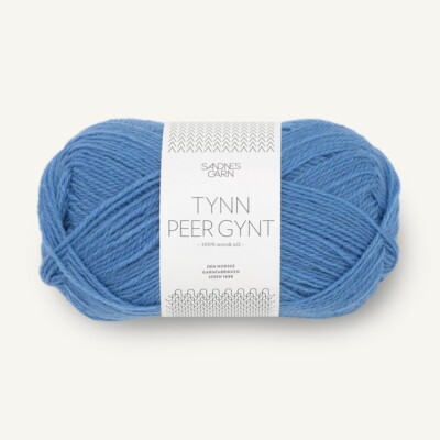 TYNN PEER GYNT von SANDNES GARN - REGATTA BLÅ (6044) - 50 g / ca. 205 m Wolle