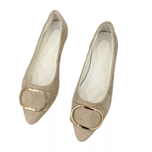 Bequemer modischer eleganter Damenschuh rutschfest flache Schuhe Slipper flache Party - Bild 39 von 75