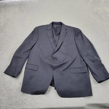 Daniel Cremieux Blazer Mens 50R Wool Blue Suit Jacket Sport Coat