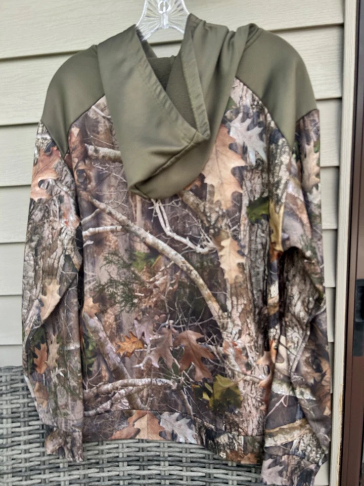 RedHead Camo True Timber Kanati Medium  Hoodie Sweatshirt  Deer Hunting Pullover - Image 2 of 4