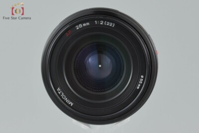 Very Good!! Minolta AF 28mm f/2 for Sony / Minolta A Mount Very Good!! Minolta AF 28mm f/2 for Sony / Minolta A Mount
