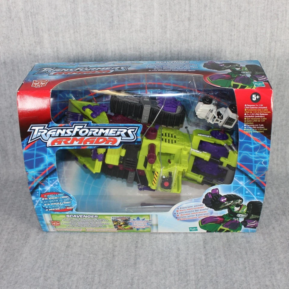TRANSFORMERS Armada Scavenger Hasbro 2002 Rollbar Mini-Con New Sealed Figure - Bild 3 von 4
