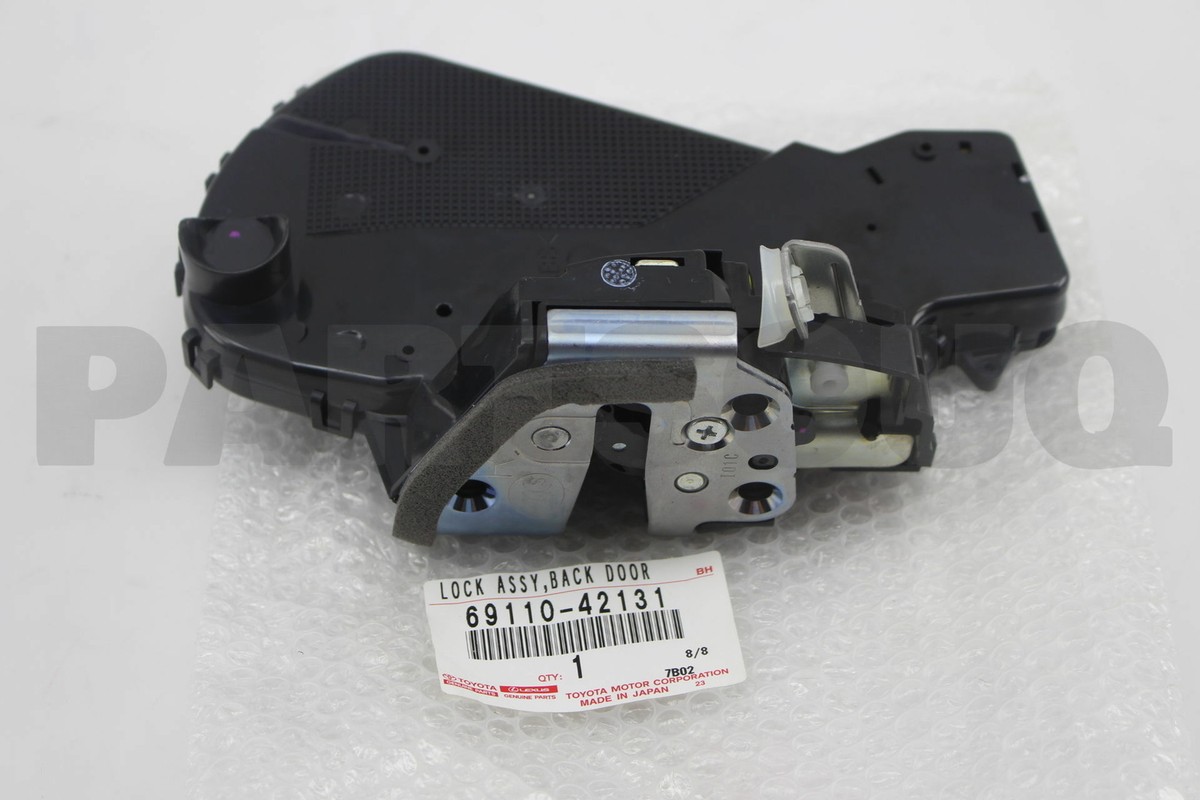 6911042131 Genuine Toyota LOCK ASSY, BACK DOOR W/MOTOR 69110-42131