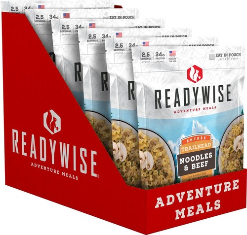 Readywise RW05-004 Trailhead Noodles & Beef Case Of 6 - Picture 2 of 2