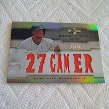 Michael Cuddyer 2014 Topps Triple Threads RELICS TTR-MCU3 Colorado Rockies 14/36