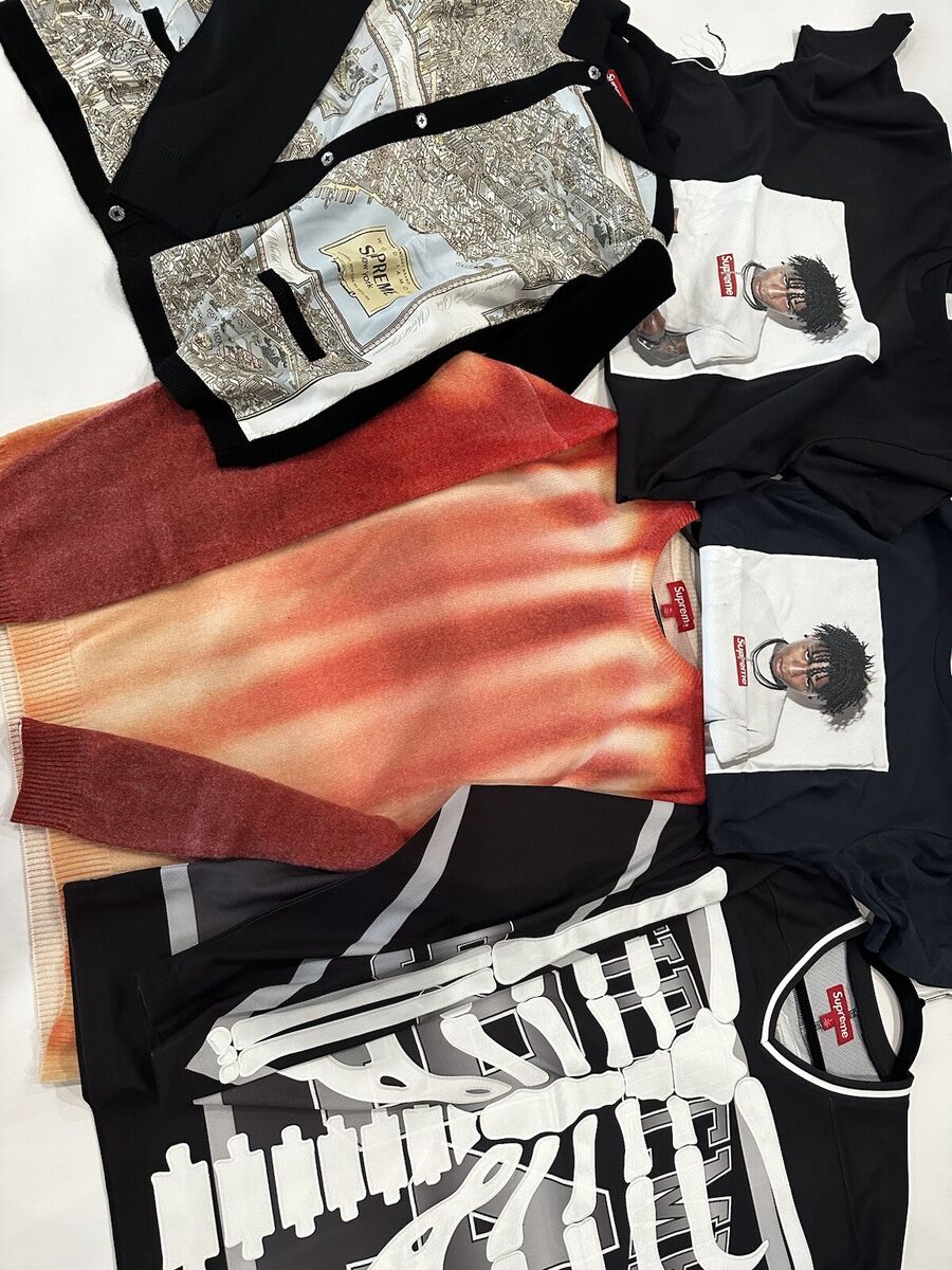 FW23 Supreme Blurred logo Sweater XL | eBay FW23 Supreme Blurred logo Sweater XL | eBay