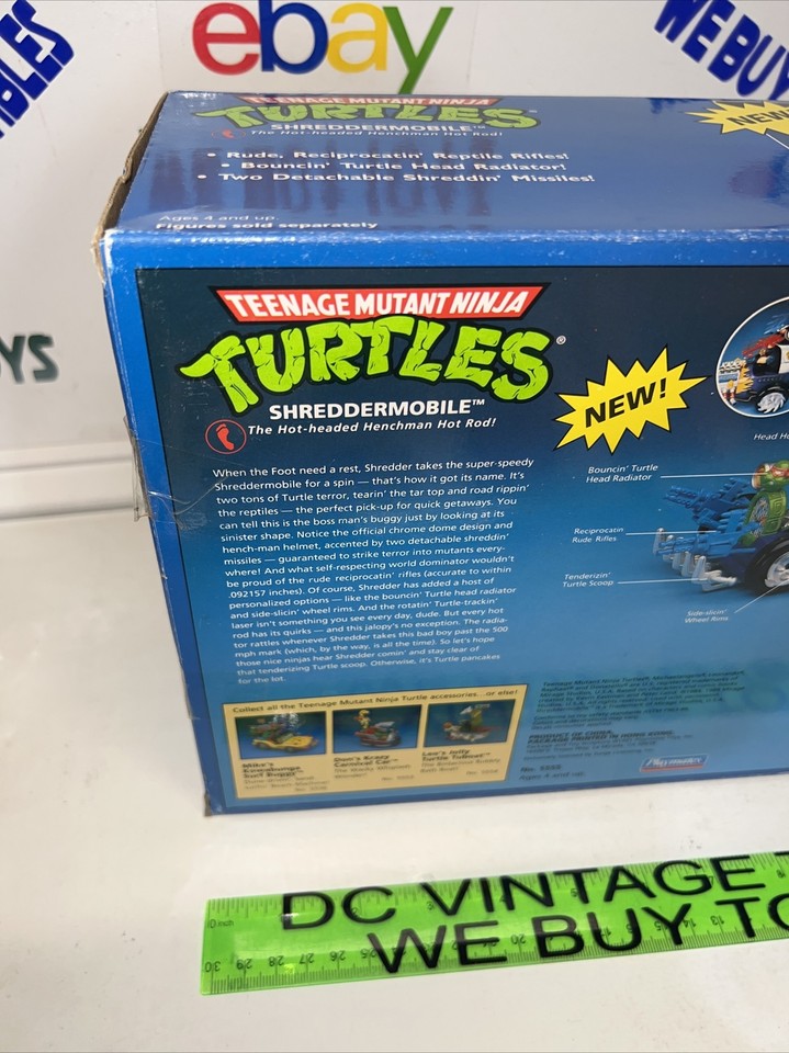 Shreddermobile TMNT 1991 – Tortues Ninja – Playmates – 1ère édition – Occasion