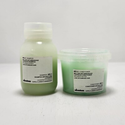 Davines Authentic Melu Shampoo & Conditioner 2.5 oz DUO | Original Formula | New