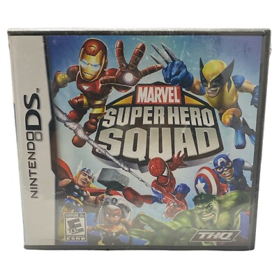 SEALED NEW Marvel Super Hero Squad (Nintendo DS, 2009)