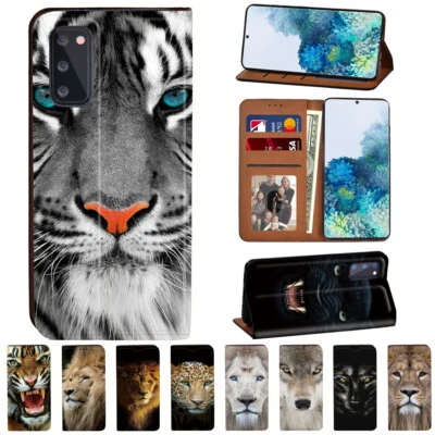 Animal Phone Leather stand Cover Case For Google Pixel 6/6A/7/7A/7 Pro/8/8 Pro