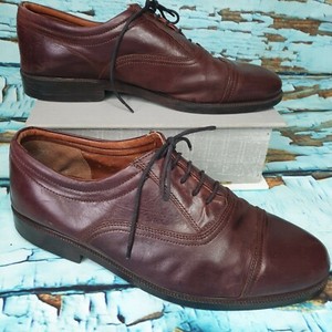 clarks oxblood brogues