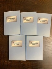 ABERCROMBIE FITCH First Instinct Blue EDP 2.0ml .06oz x 5 PARFUM SPRAY SAMPLES