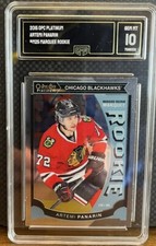 Artemi Panarin Rookie Card Checklist and Gallery - NHL Rookie of the Year 23