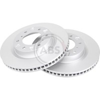 A.B.S. 2X Bremsscheibe Vorne 332 BelüFtet FüR Mitsubishi Pajero IV V80