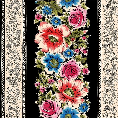 Maywood Studios Curio Cabinet MAS10132-J Fabric by the Yard