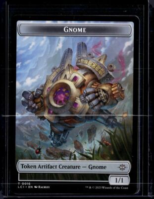 Gnome Token - 16 - LCI - NM - MTG Magic the Gathering