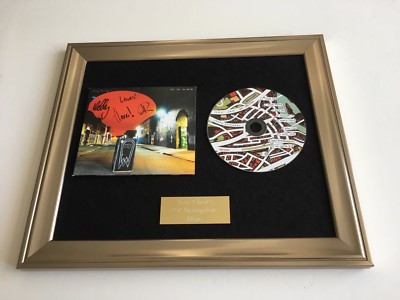 SIGNED/AUTOGRAPHED JOHNNY FOREIGNER -  YOU CAN DO BETTER FRAMED CD PRESENTATION