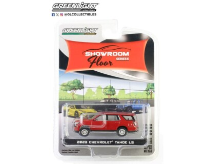 #ad Greenlight 2023 Chevrolet Tahoe LS – Radiant Red Showroom Floor 68050 D 1 64 $6.99