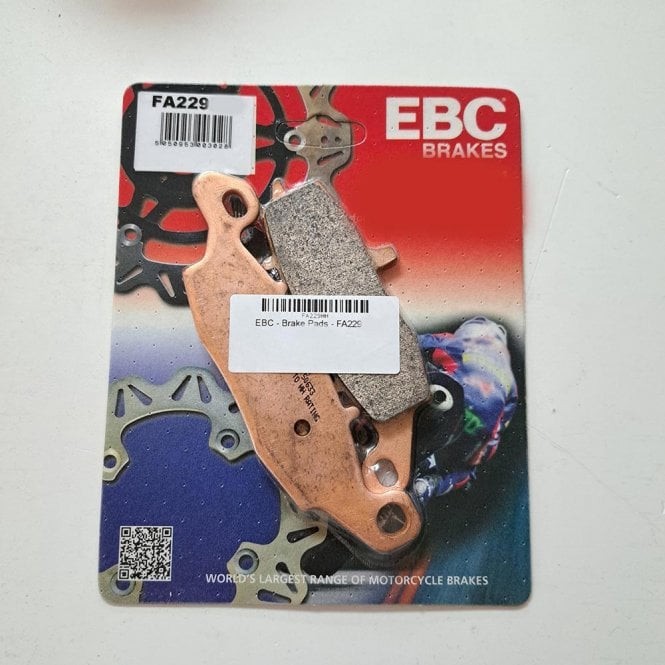 EBC FA229 Motorcycle Brake Pads (Kawasaki ER / VN Suzuki SV / DL)