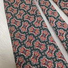 Liberty Of London Green Red Paisley 100% Silk Men’s Neck Tie Made In Usa EUC — photo 4