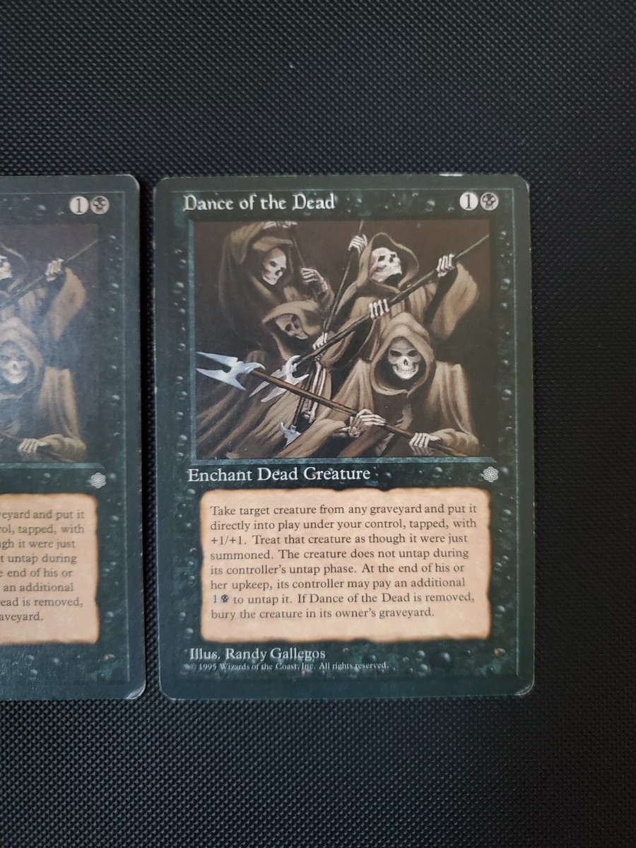 MTG Dance of the Dead 4枚 MTG Dance of the Dead 4枚新 デザイン