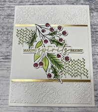  seasonal Stampin  Up Christmas Card