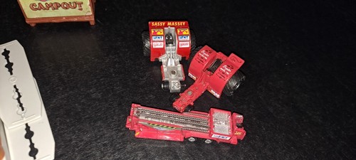 MICRO MACHINES TUFF TRAX TRACTOR PULL SLED MONSTER TRUCKS SASSY MASSEY GALOOB - Picture 8 of 9