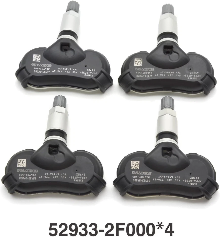 (4) Sensor de presión de neumáticos TPMS para ACURA 2014-2015 RLX 2009-2014 TL 2010-2013 ZDX Foto 2 de 4