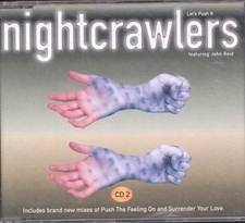 Nightcrawlers Featuring John Reid Let's Push It CD Europe Arista 1996 single