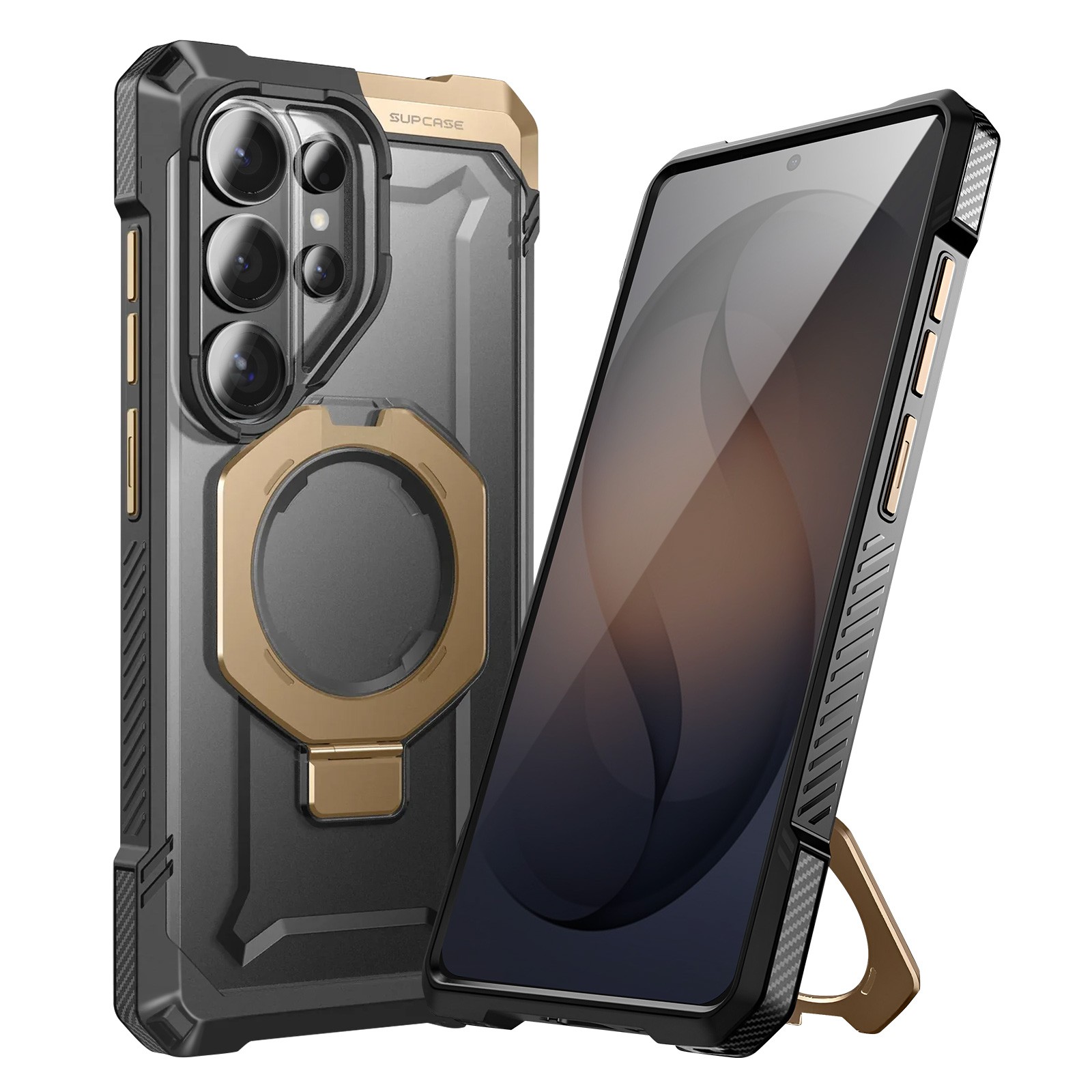 Coque Galaxy S26 Ultra dorée idéale pour sécuriser votre téléphone lors de vos sorties