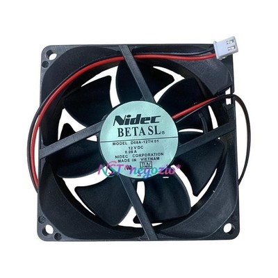 1 Pc. New D08A-12TH 01 Cooling Fan 8025 DC12V 0.09A 8CM 2Pin #zn