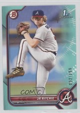 2022 Bowman Draft Aqua 92/199 JR Ritchie #BD-126 7c7