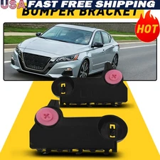 For 2019 2020 2021 Nissan Front Altima Brackets Bumper Left Retainers Right 2pc