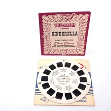 Cinderella FT5 View Master Reel w/ Booklet J73 2 Ship FREE