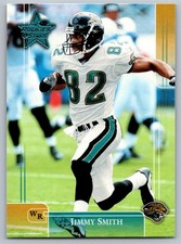 2002 Leaf Rookies &amp; Stars 45 Jimmy Smith    Jacksonville Jaguars Football Card