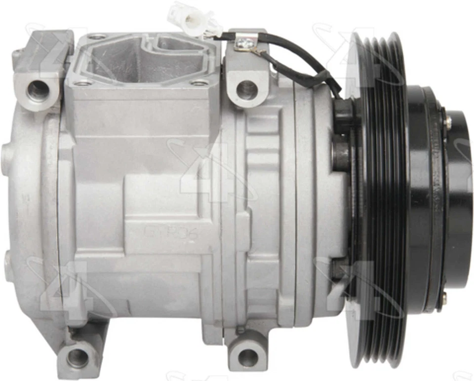 Compresor de aire acondicionado para Toyota Corolla 1990-1997 cuatro estaciones Foto 4 de 4