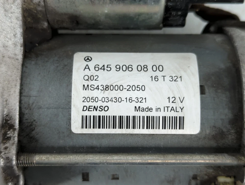 Infiniti Qx30 2017-2019 motor de arranque de coche solenoide OEM M2DQ1 Foto 2 de 4