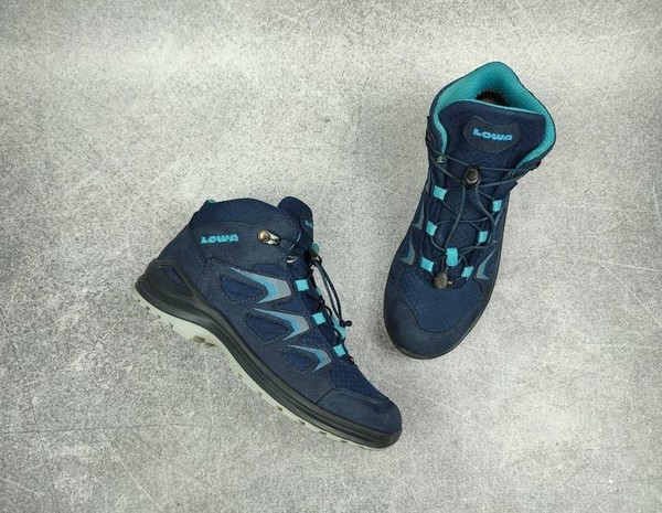 Women Lowa Boots Navy 38 #MDUQ