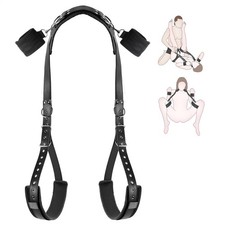 BDSM Fessel Set Handschellen Offenes Bein