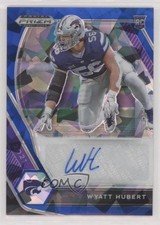 2021 Panini Prizm Draft Picks Blue Ice 44/75 Wyatt Hubert #DPA-WHU Auto 5w7