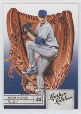2019 Panini Leather & Lumber Gloves Jacob deGrom #10 07rd