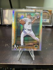 2025 Topps Chrome Prizm Refractor Brady Basso #205 (RC) Athletics
