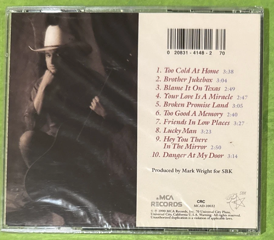 Mark Chesnutt — Too Cold at Home (MCA 1990 CD) - Imagem 2 de 2