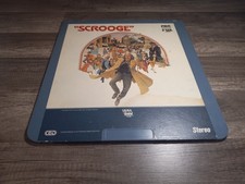 Vintage SCROOGE CED Videodisc - Rare CBS FOX 1983 Hard to find